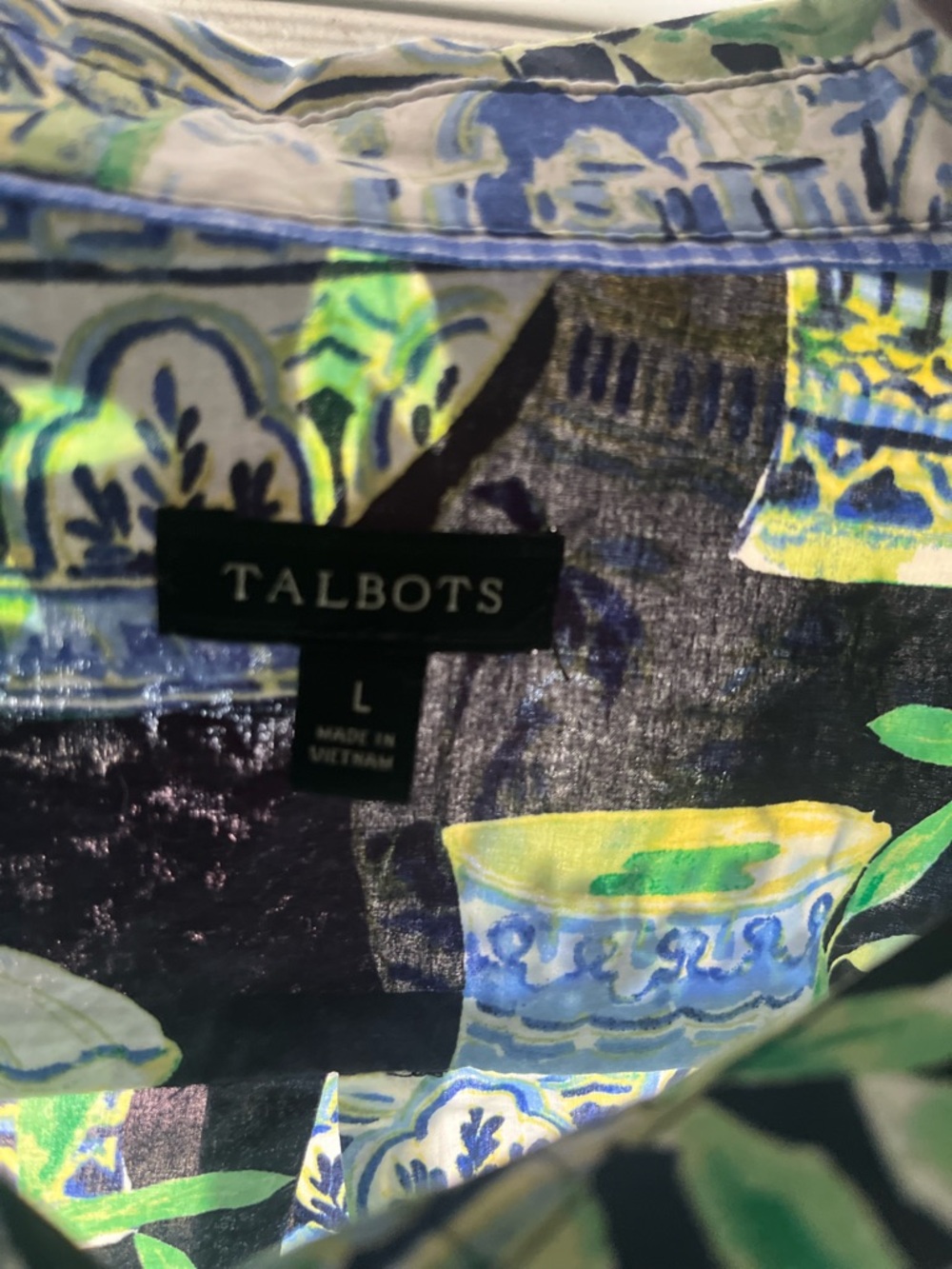 Talbots button down - Picture 3 of 5